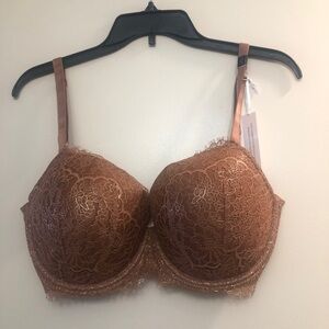 Victoria's Secret Copper Lace Push-Up Bra